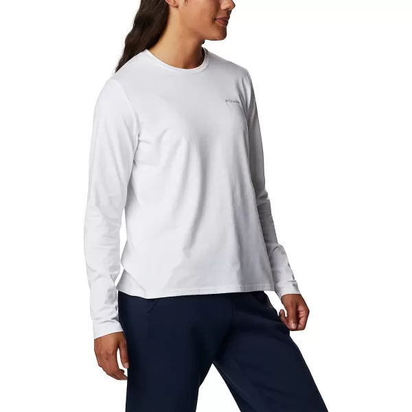 imageColumbia Womens Sun Trek Ls TeeWhite