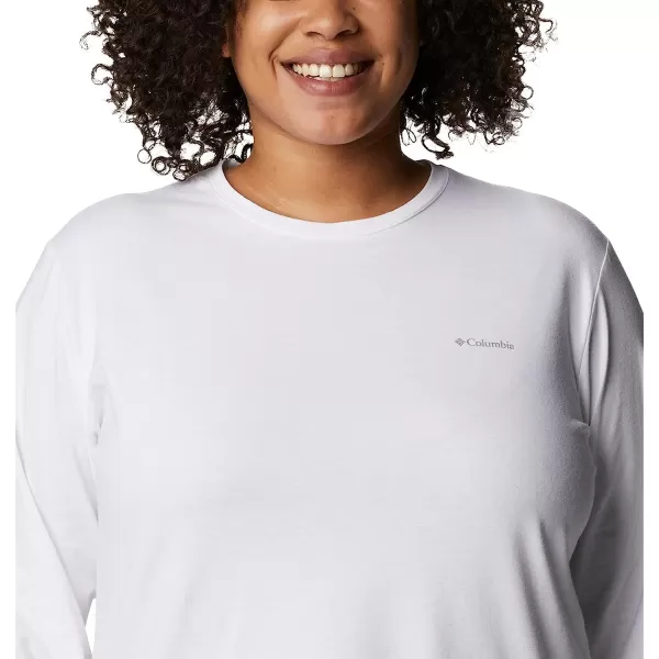 imageColumbia Womens Sun Trek Ls TeeWhite