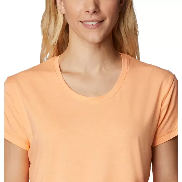 imageColumbia Womens Sun Trek Short Sleeve TeePeach Heather