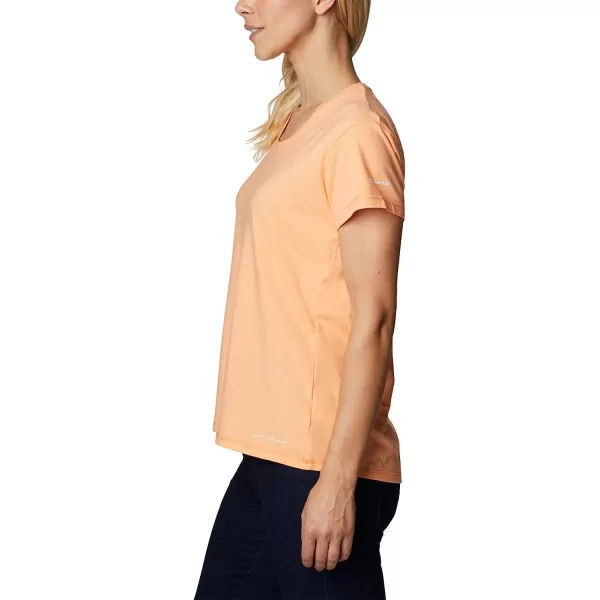 imageColumbia Womens Sun Trek Short Sleeve TeePeach Heather