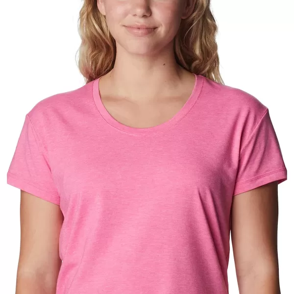 imageColumbia Womens Sun Trek Short Sleeve TeeWild Geranium Heather