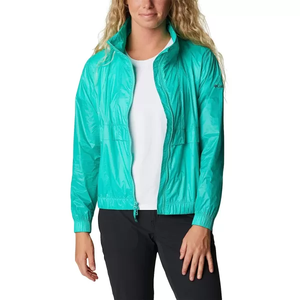 imageColumbia Womens Sunny City WindbreakerElectric Turquoise