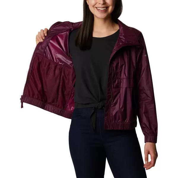 imageColumbia Womens Sunny City WindbreakerMarionberry