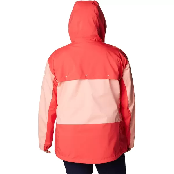 imageColumbia Womens Sunrise Ridge JacketRed HibiscusCoral Reef