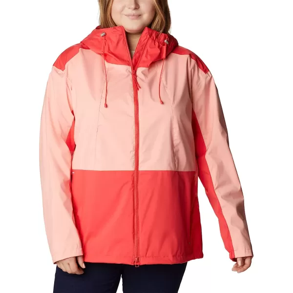 imageColumbia Womens Sunrise Ridge JacketRed HibiscusCoral Reef