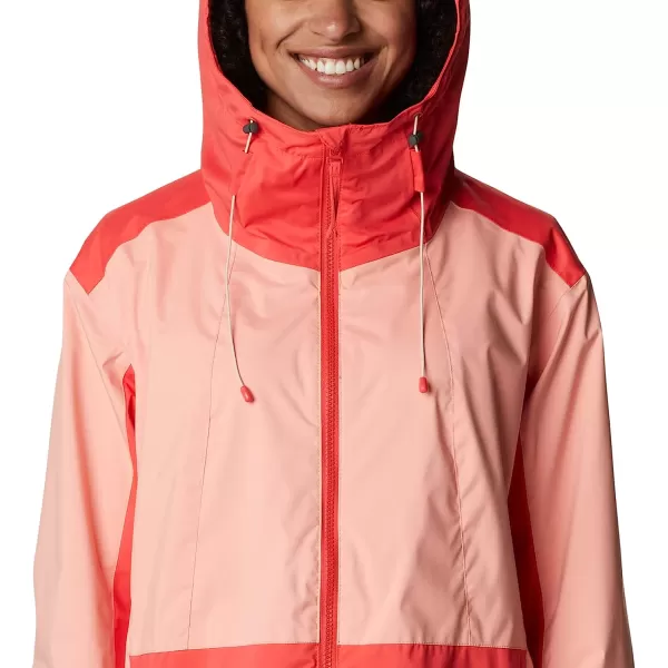 imageColumbia Womens Sunrise Ridge JacketRed HibiscusCoral Reef