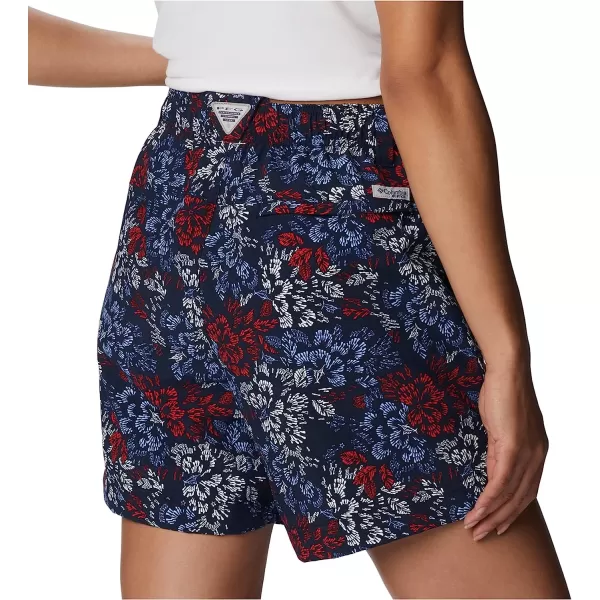 imageColumbia Womens Super Backcast Water ShortCollegiate Navy Deep Sea Dash