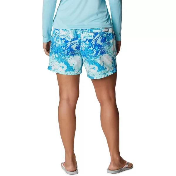 imageColumbia Womens Super Backcast Water ShortCompass BlueFoamfloral Print