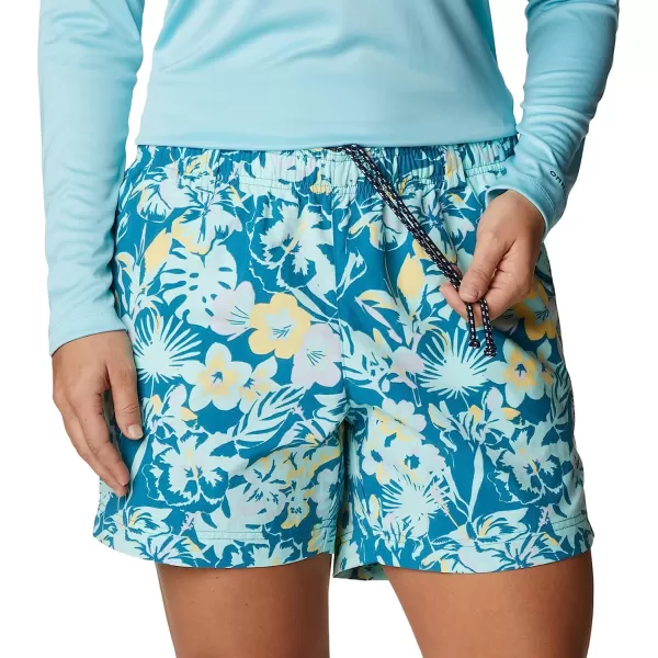 imageColumbia Womens Super Backcast Water ShortDeep MarineFlourish Print