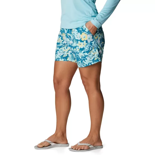 imageColumbia Womens Super Backcast Water ShortDeep MarineFlourish Print