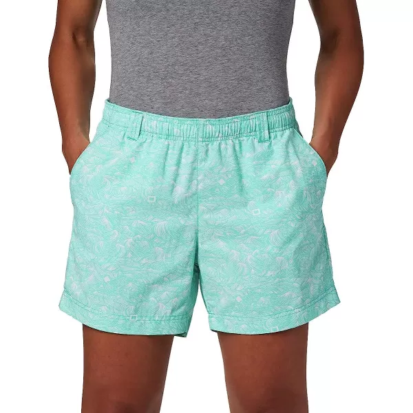 imageColumbia Womens Super Backcast Water ShortDolphin Buoy Waves Print