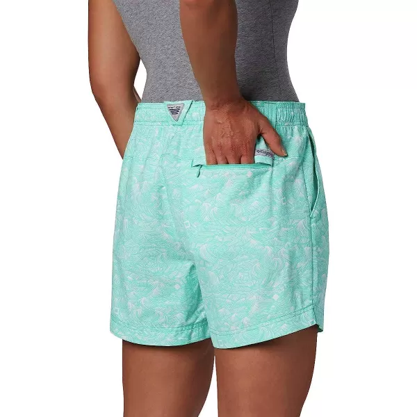 imageColumbia Womens Super Backcast Water ShortDolphin Buoy Waves Print