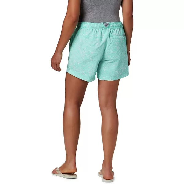 imageColumbia Womens Super Backcast Water ShortDolphin Buoy Waves Print