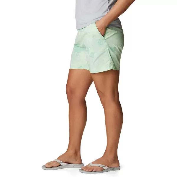 imageColumbia Womens Super Backcast Water ShortKelpFoamfloral Print