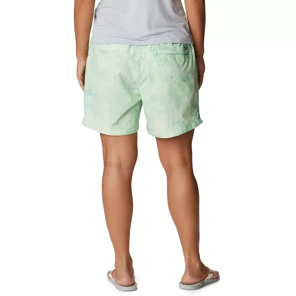 imageColumbia Womens Super Backcast Water ShortKelpFoamfloral Print