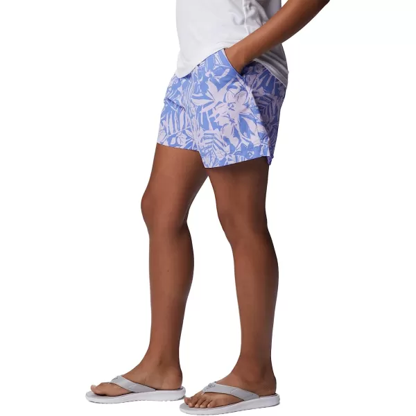 imageColumbia Womens Super Backcast Water ShortViolet Sea Palmtropics
