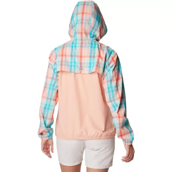imageColumbia Womens Super Tamiami HoodieCorange Sea Blur Check