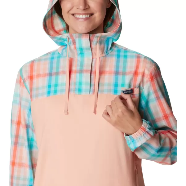 imageColumbia Womens Super Tamiami HoodieCorange Sea Blur Check