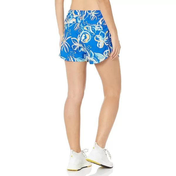 imageColumbia Womens Super Tamiami Pullon ShortBlue Macaw Tropic Multilines