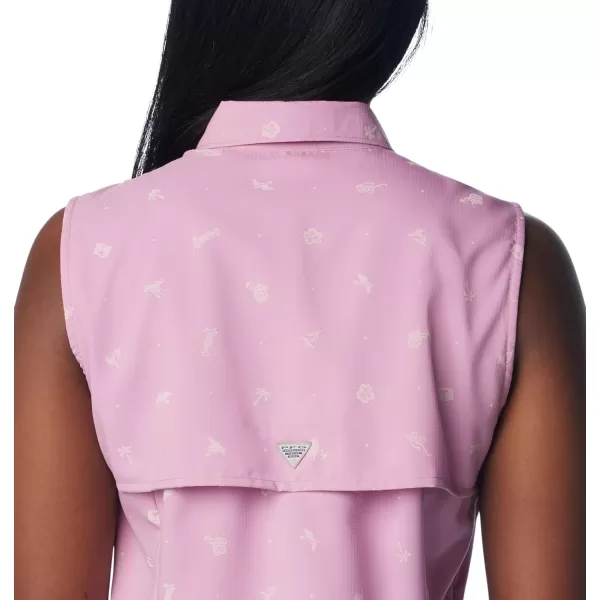 imageColumbia Womens Super Tamiami Sleeveless ShirtMinuet Happy Tides