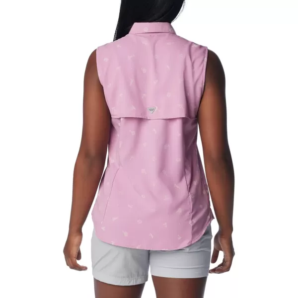 imageColumbia Womens Super Tamiami Sleeveless ShirtMinuet Happy Tides