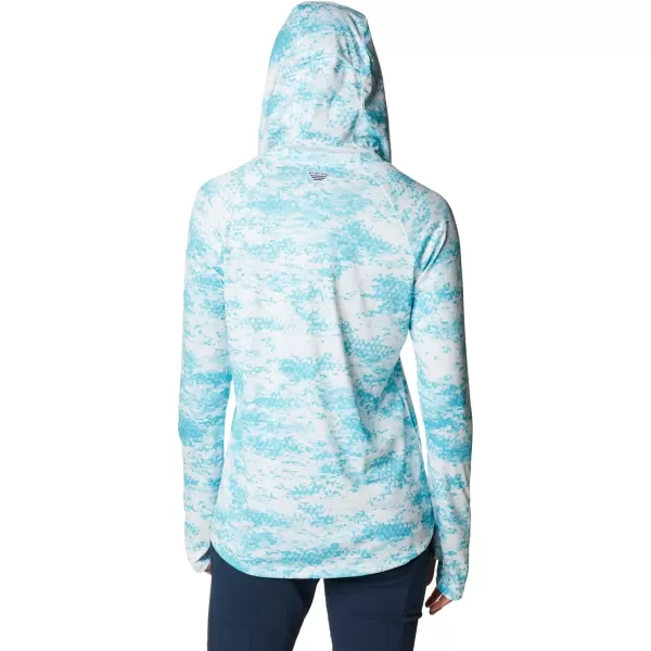 imageColumbia Womens Super Tidal Tee HoodieAtoll Pfg Camo Print