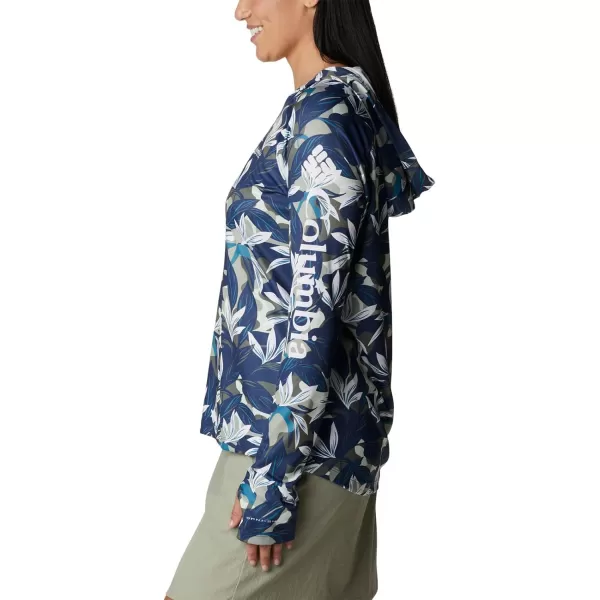 imageColumbia Womens Super Tidal Tee HoodieSafari Hidden Paradise