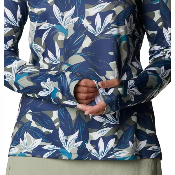 imageColumbia Womens Super Tidal Tee HoodieSafari Hidden Paradise