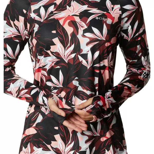 imageColumbia Womens Super Tidal Tee HoodieTiki Pink Hidden Paradise