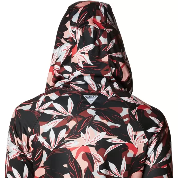 imageColumbia Womens Super Tidal Tee HoodieTiki Pink Hidden Paradise