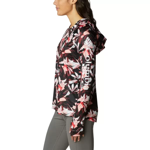 imageColumbia Womens Super Tidal Tee HoodieTiki Pink Hidden Paradise