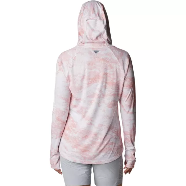 imageColumbia Womens Super Tidal Tee HoodieTiki Pink Pfg Camo Print