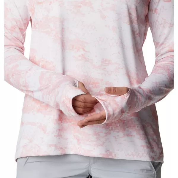 imageColumbia Womens Super Tidal Tee HoodieTiki Pink Pfg Camo Print