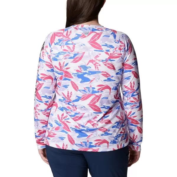 imageColumbia Womens Super Tidal Tee Long SleeveUltra Pink Shorebreak