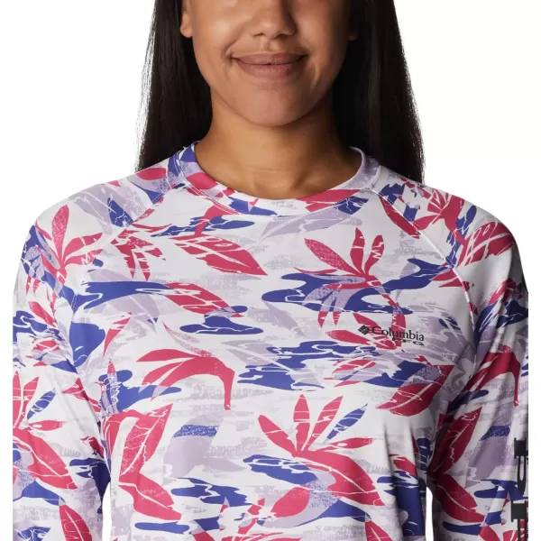 imageColumbia Womens Super Tidal Tee Long SleeveUltra Pink Shorebreak
