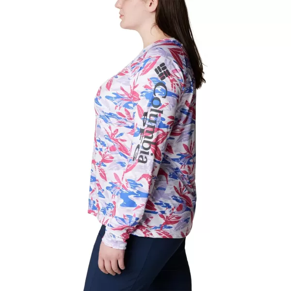imageColumbia Womens Super Tidal Tee Long SleeveUltra Pink Shorebreak