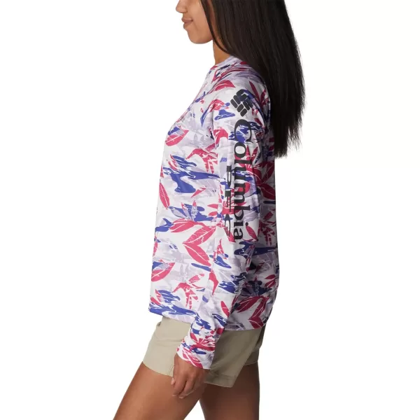 imageColumbia Womens Super Tidal Tee Long SleeveUltra Pink Shorebreak