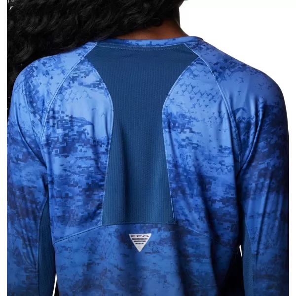 imageColumbia Womens Super Tidal Tee Vent Long SleeveViolet Sea Camo Gradient
