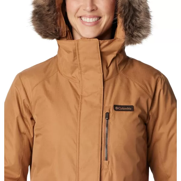 imageColumbia Womens Suttle Mountain Long Insulated JacketCamel Brown