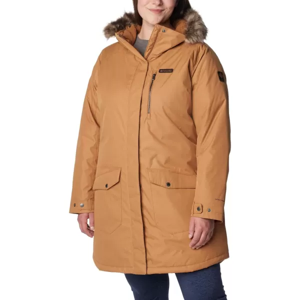 imageColumbia Womens Suttle Mountain Long Insulated JacketCamel Brown