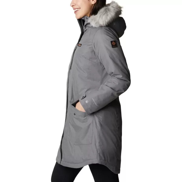 imageColumbia Womens Suttle Mountain Long Insulated JacketCity Grey