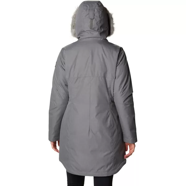 imageColumbia Womens Suttle Mountain Long Insulated JacketCity Grey