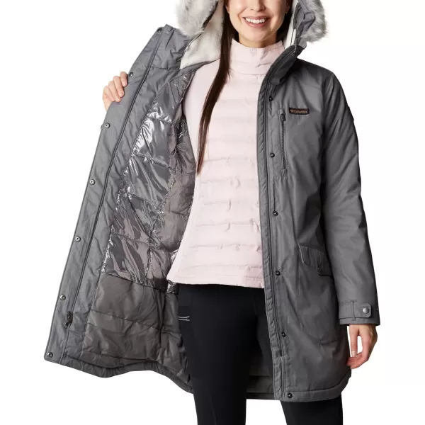imageColumbia Womens Suttle Mountain Long Insulated JacketCity Grey