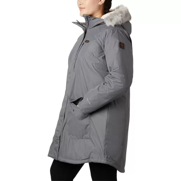 imageColumbia Womens Suttle Mountain Long Insulated JacketCity Grey