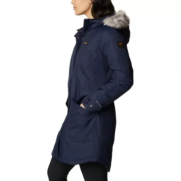 imageColumbia Womens Suttle Mountain Long Insulated JacketDark Nocturnal