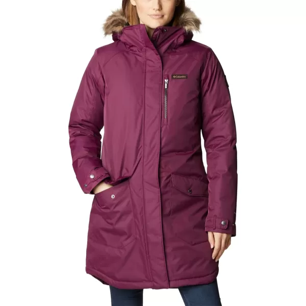 imageColumbia Womens Suttle Mountain Long Insulated JacketMarionberry