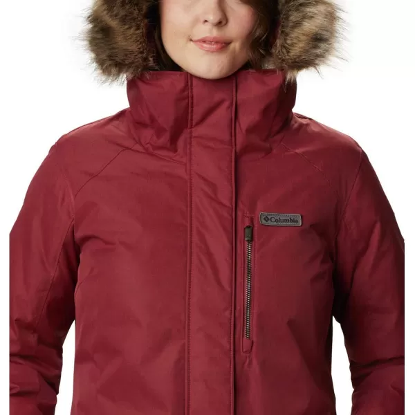 imageColumbia Womens Suttle Mountain Long Insulated JacketMarsala Red