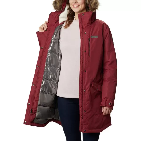 imageColumbia Womens Suttle Mountain Long Insulated JacketMarsala Red