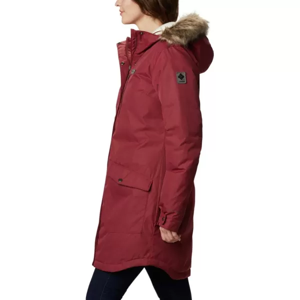 imageColumbia Womens Suttle Mountain Long Insulated JacketMarsala Red