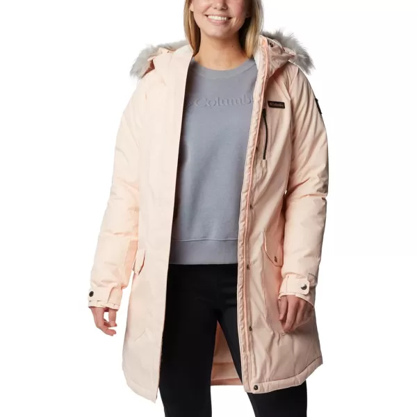 imageColumbia Womens Suttle Mountain Long Insulated JacketPeach Blossom